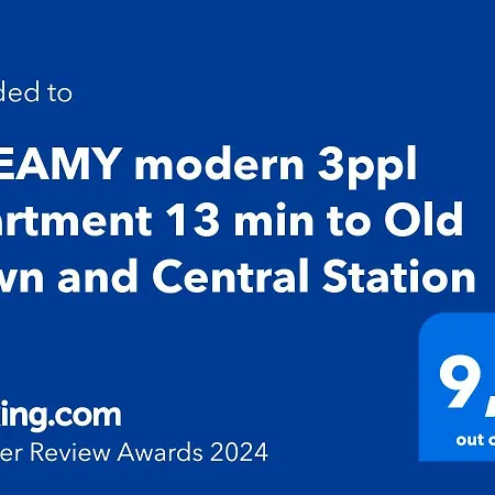 Apartamento Dreamy Modern 13 Min To Old Town In The Beloved District Of Muranów